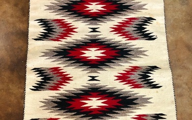 Vintage Navajo Eye Dazzler Textile