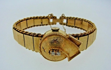 WOW 14k Yellow Gold, Mother of Pearl & Diamond Bracelet