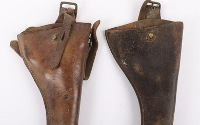 WW1 British Officers Pistol Holsters