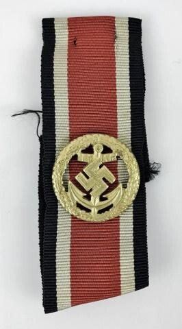 WW2 German Kriegsmarine Honor Roll Award