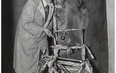 Weegee (American, 1899-1968) Reporter and Burned