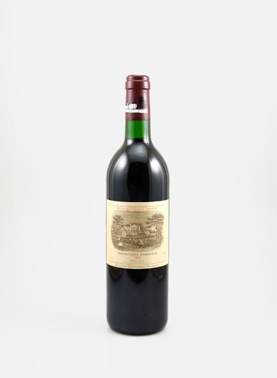 1 bottle 1993 Chateau Lafite Rothschild, Pauillac,...
