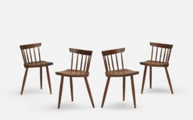 George Nakashima, Mira chairs, set of four