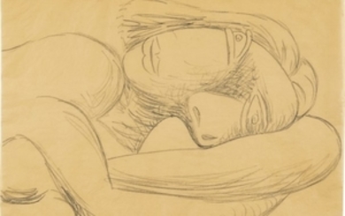 Pablo Picasso, Femme en buste/ Buste de femme couchée