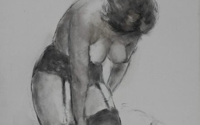 Pál Fried - Untitled (Nude, Black and White VI)