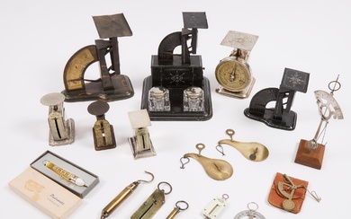 15 Various Postal Scales, mid 19th to early 20th centuries