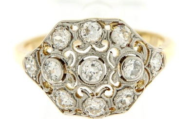 18 kt. Gold - Ring Diamond