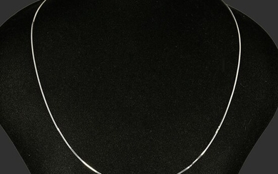 18 kt. White gold - Necklace