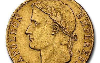1815-A France Gold 20 Francs Napoleon MS-62