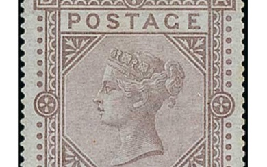 1878 £1 Brown-lilac, watermark Maltese Cross, AB superb...