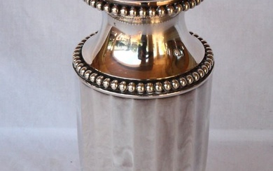 1900S FRENCH STERLING SILVER VASE