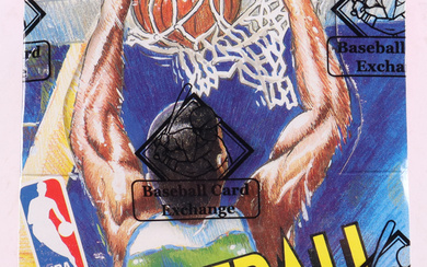 1989-90 Fleer Basketball Wax Box with (36) Packs (BBCE)
