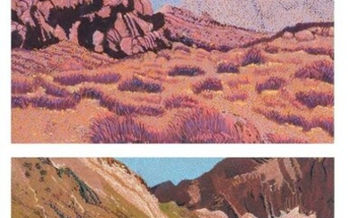 (2) Joseph DiGiorgio California Landscape Paintings