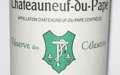 2015 Châteauneuf du Pape Réserve des Célestins " - Domaine Henri Bonneau - Rhone - 1 Bottle (0.75L)