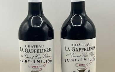 2018 Chateau la Gaffeliere - Saint-Emilion 1er Grand Cru Classé B - 2 Bottles (0.75L)