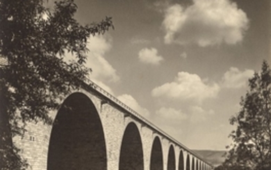 Hugo Schmölz Grafertshofen 1917 – 1986 Lahnstein Reichautobahn Bridge near Jena.