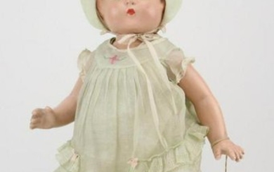22" COMPOSITION 1930's EFFANBEE "PATSY LOU" DOLL.
