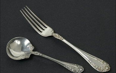 A Wallace Sterling Silver Partial Flatware Service.