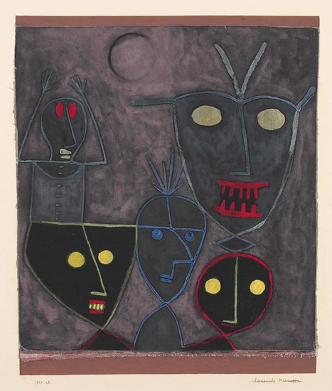 Paul Klee (1879-1940), Daemonische Marionetten