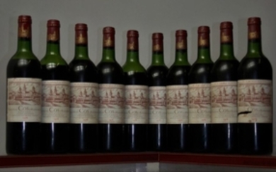 10 bouteilles CHÂTEAU COS D'ESTOURNEL 2é Gcc St. E…
