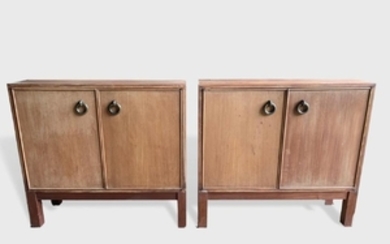 Pair Of 2-Door Cabinets