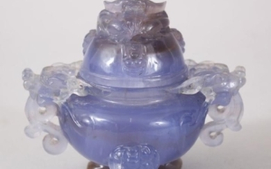 A GOOD LATE 19TH / EARLY 20TH CENTURY CHINESE PURPLE