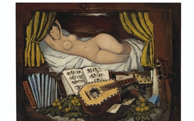 Ismael González de la Serna (Spanish, 1898–1968), Jeune fille à l'accordéon