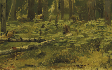 Ivan Shishkin (1832-1898), Forest clearing