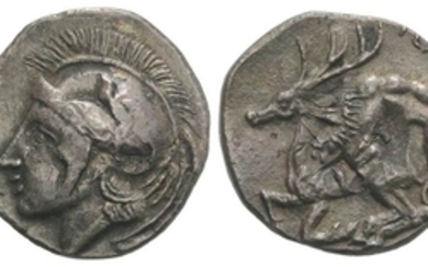 Northern Lucania, Velia, c. 440/35-400 BC. AR Didrachm (23mm, 5.74g,...