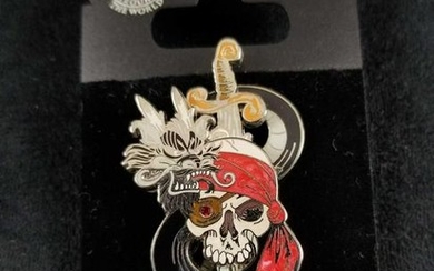 Pirates of the Caribbean Disney Pirate Skull With