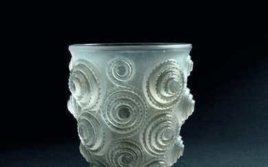 Rene Lalique, 'Spirals' vase, 1930