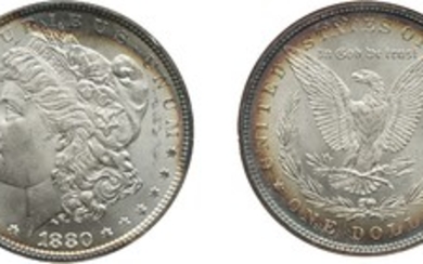 Silver Dollar, 1880, NGC MS 65 CAC