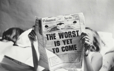 STEVE SCHAPIRO (B. 1934), The Worst is Yet to Come, New York, 1968