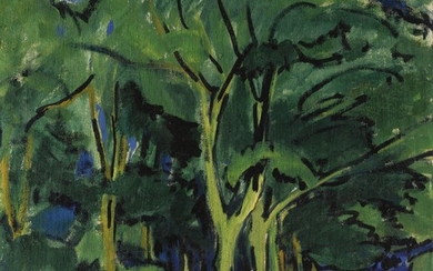 WALDSTRASSE (FOREST ROAD), Ernst Ludwig Kirchner