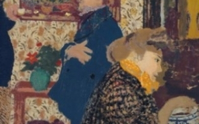 Edouard Vuillard (1868-1940), Misia et Vallotton à Villeneuve