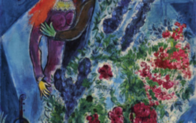 Marc Chagall (1887-1985), La belle rousse ou Les cheveux rouges