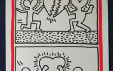 KEITH HARING: MEN WITH A HEART.
