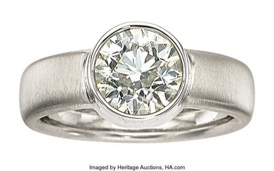 55049: Diamond, White Gold Ring Stone: Round brillian