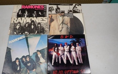 6 Vinyl Record Albums incl Ramones Rocket to Russia, Ramones Self Titled, Ramones Leave Home