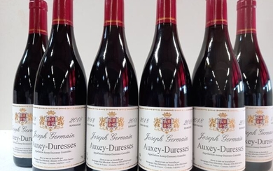 6 bouteilles de Auxey Duresse Bourgogne.... - Lot 49 - Enchères Maisons-Laffitte