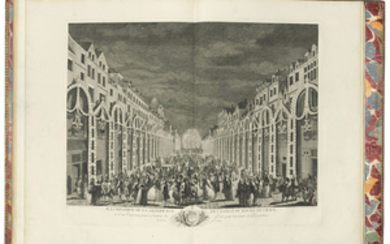 LOUIS XV – Relation de l'arrivée du Roi au Havre de Grace le 19 septembre 1749 et des fêtes qui se sont données à cette occasion. Paris: Hippolyte-Louis Guérin et Louis-François Delatour, 1753.