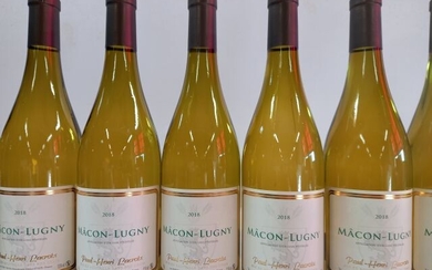 9 bouteilles de Bourgogne Macon Luguy Blanc... - Lot 49 - Enchères Maisons-Laffitte
