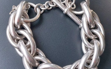 925 Silver - Bracelet - No reserve - 99 grams