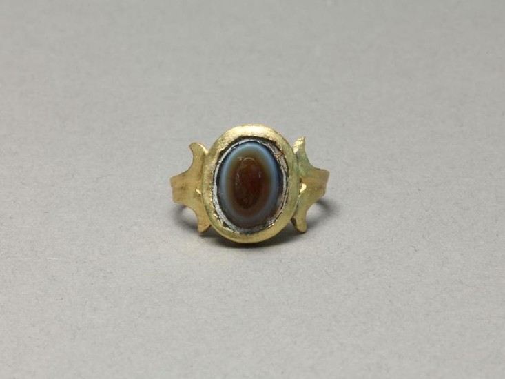 Roman Child Ring with Eye Agate