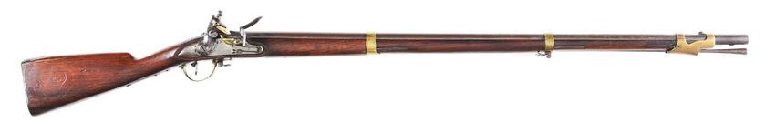 (A) FRENCH MODEL 1822 NAVY MUSKET BY MAUBEUGE.