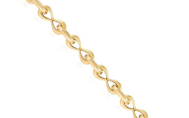 A GOLD BRACELET, BY GUCCI, CIRCA 1955 Composed...