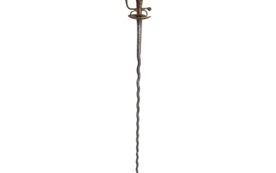 A German hunting small sword, circa 1760