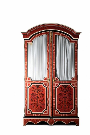 A LOUIS XIV STYLE CABINET, ALONG WITH A LOUIS XIV STYLE DRESSER