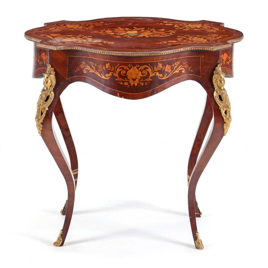 A LOUIS XV STYLE CENTRE TABLE