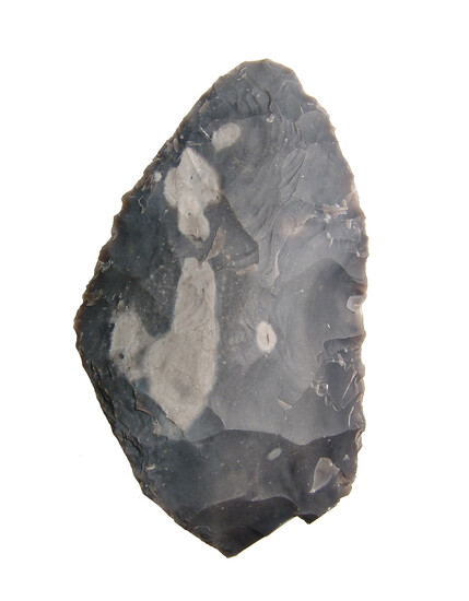 A large European stone hand axe/tool